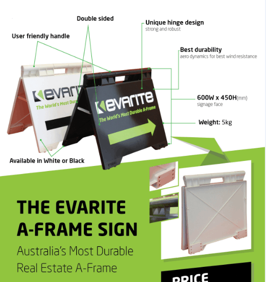 Evarite aframe